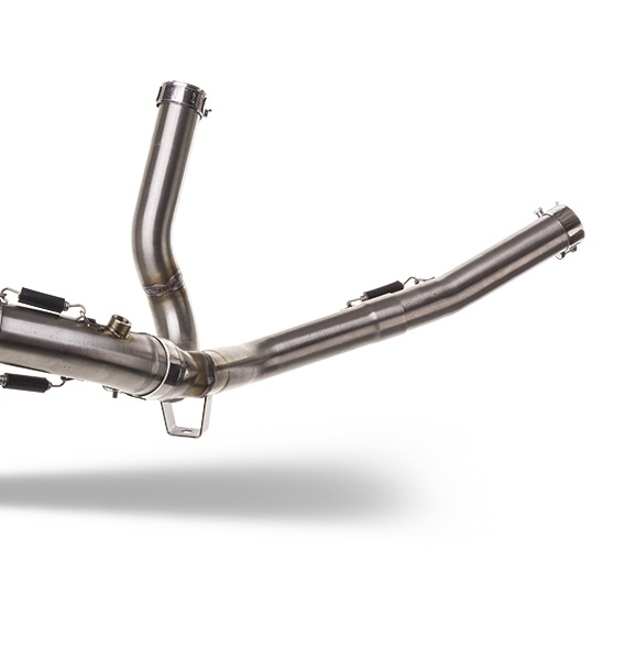 Escape compatible con Suzuki Sv 650 - S 2003-2010, Trioval, Escape semi-completo homologado con db killer extraible 