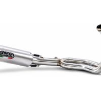 GPR escape compatible con Kawasaki Versys 650 2015-2016, RP-M3 Inox , Escape completo homologado y legal,con catalizador incluido db killer extraíble 