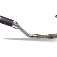 GPR escape compatible con  Yamaha Mt-09 2021-2024, M3 Black Titanium, Escape completo homologado y legal,con catalizador incluido db killer extraíble 