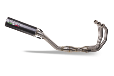 Escape compatible con Yamaha Tracer 9 2021-2024, M3 Poppy , Escape completo homologado y legal,con catalizador incluido db killer extraíble 