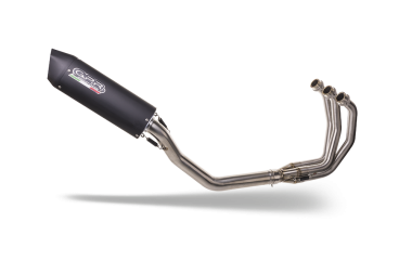 Escape compatible con Yamaha XSR900 2022-2024, Furore Evo4 Nero, Escape completo, no legal para países de la UE, con db killer extraíble 