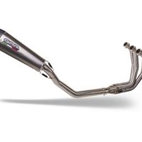 GPR escape compatible con  Triumph Daytona 660 2023-2025, New Grand Prix Evo Titanium, Escape completo, no legal para países de la UE, con db killer extraíble 