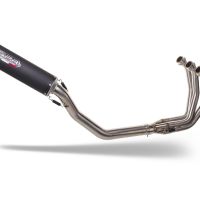 Escape compatible con Yamaha XSR900 2022-2024, M3 Black Titanium, Escape completo, no legal para países de la UE, con db killer extraíble 