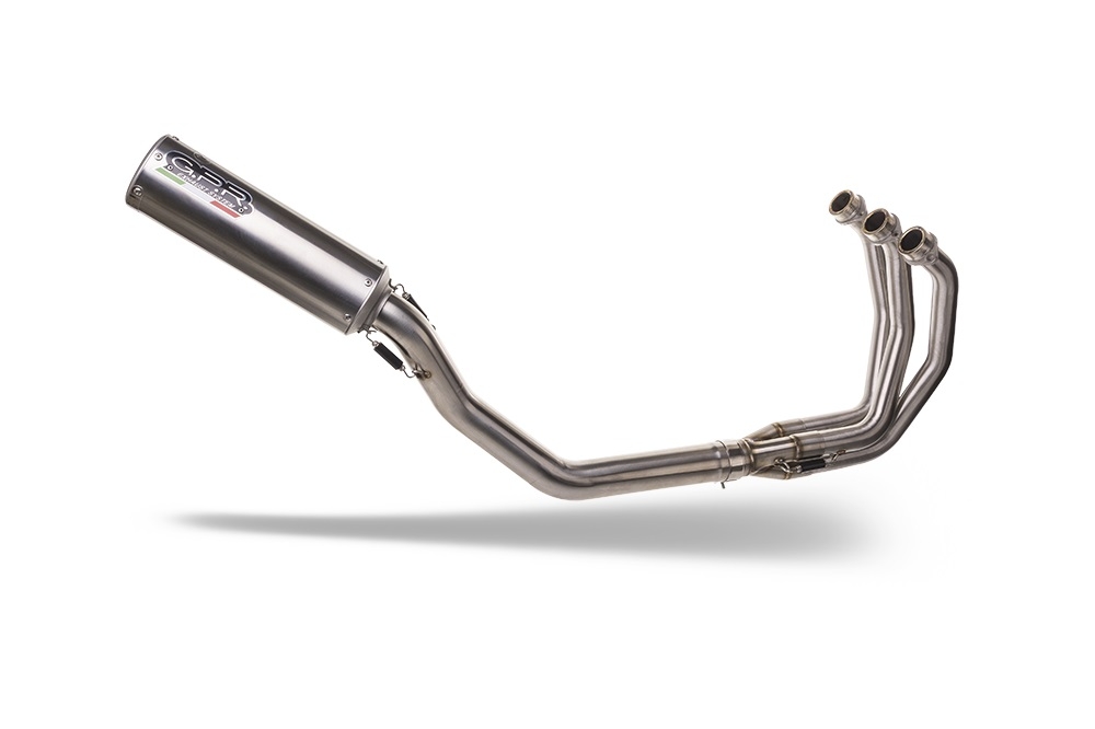 Escape compatible con Yamaha Tracer 900 GT 2018-2020, M3 Inox , Escape completo, no legal para países de la UE, con db killer extraíble 