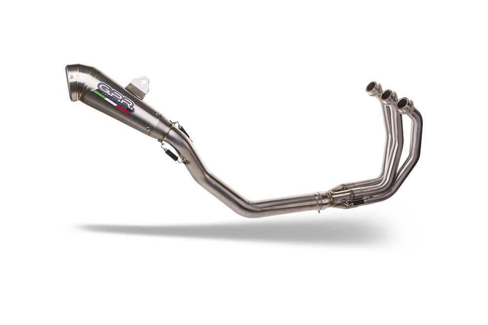 Escape compatible con Triumph Daytona 660 2023-2025, Powercone Evo, Escape completo, no legal para países de la UE, con db killer extraíble 