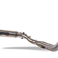 Escape compatible con Triumph Tiger Sport 660 2022-2024, Deeptone Inox, Escape completo, no legal para países de la UE, con db killer extraíble 
