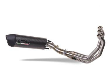 Escape compatible con Yamaha XSR900 2016-2021, Furore Evo4 Poppy, Escape completo homologado y legal,con catalizador incluido db killer extraíble 