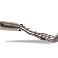 Escape compatible con Triumph Tiger Sport 660 2022-2024, M3 Inox , Escape completo, no legal para países de la UE, con db killer extraíble 
