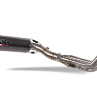 Escape compatible con Triumph Tiger Sport 660 2022-2024, M3 Poppy , Escape completo, no legal para países de la UE, con db killer extraíble 