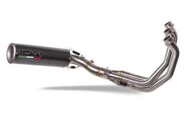 Escape compatible con Yamaha XSR900 2016-2021, M3 Poppy , Escape completo, no legal para países de la UE, con db killer extraíble 