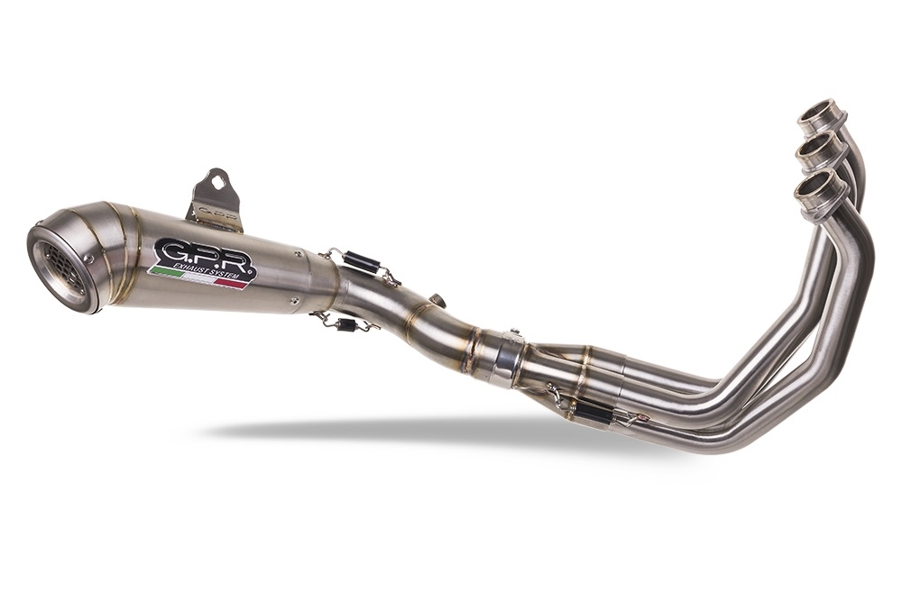 Escape compatible con Yamaha Mt-09 2021-2024, Powercone Evo, Escape completo, no legal para países de la UE, con db killer extraíble 