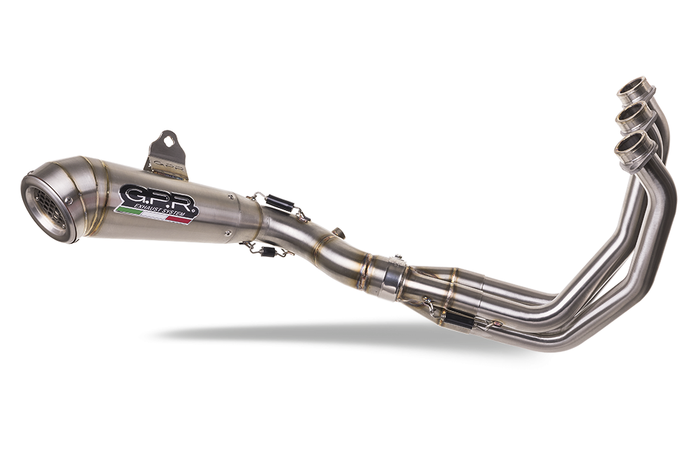 Escape compatible con Yamaha XSR900 2022-2024, Powercone Evo, Escape completo, no legal para países de la UE, con db killer extraíble 