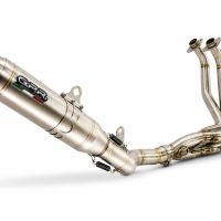 GPR escape compatible con Suzuki Gsx-S 1000 GT 2021-2025, Deeptone Inox, Escape completo, no legal para países de la UE, con db killer extraíble 