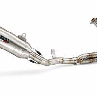GPR escape compatible con Honda Cbr 650 F 2014-2016, Furore-X Inox, Escape completo homologado y legal, incluido db killer extraíble 