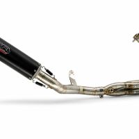 GPR escape compatible con Suzuki Gsx-S 1000 GT 2021-2025, M3 Black Titanium, Escape completo, no legal para países de la UE, con db killer extraíble 
