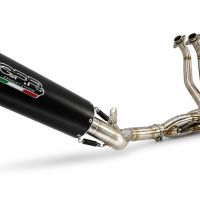 GPR escape compatible con Suzuki Gsx-S 1000 GT 2015-2016, M3 Black Titanium, Escape completo homologado y legal,con catalizador incluido db killer extraíble 