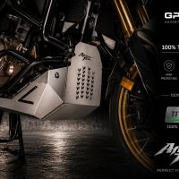 GPR TECH compatible con  Honda Crf 1100 L Africa Twin Adventure Sport 2020/2023 e5 Protección del motor en titanio 