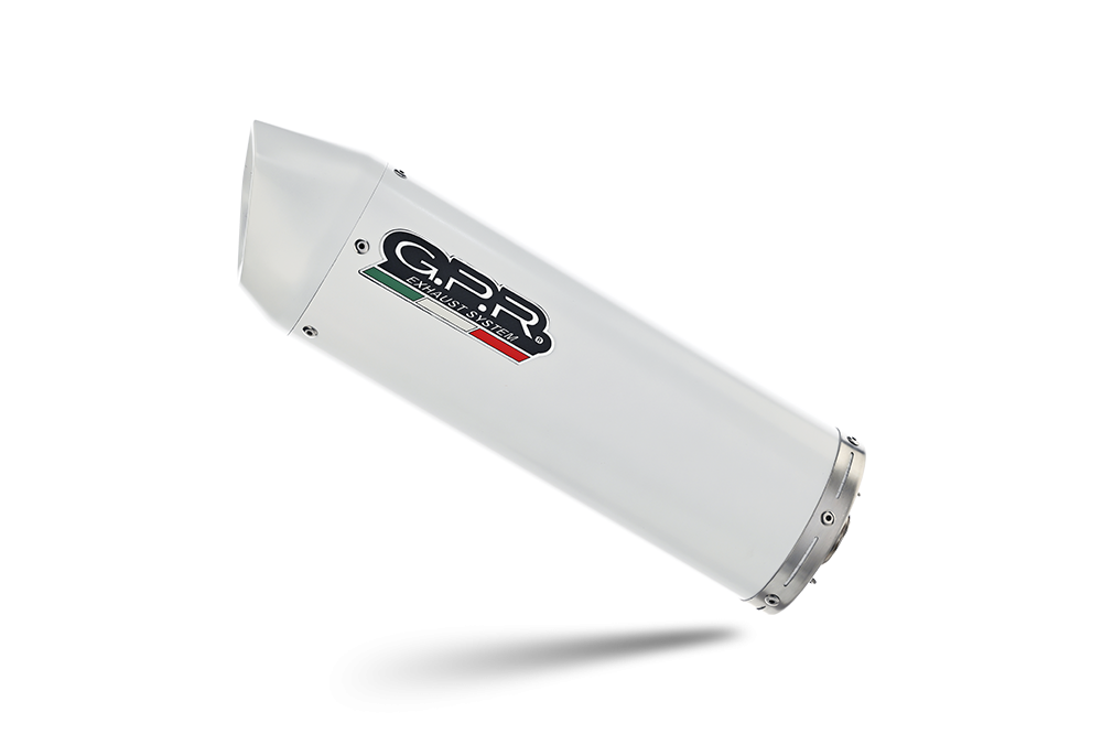 Escape compatible con Zontes Gk 125 2022-2024, Albus Ceramic, Escape completo, no legal para países de la UE, con db killer extraíble 