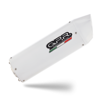 Escape compatible con Honda Crf 250 R 2006-2009, Albus Ceramic, Par de terminales de escape homologados, con db killer extraíbles y tubos de conexión específicos 