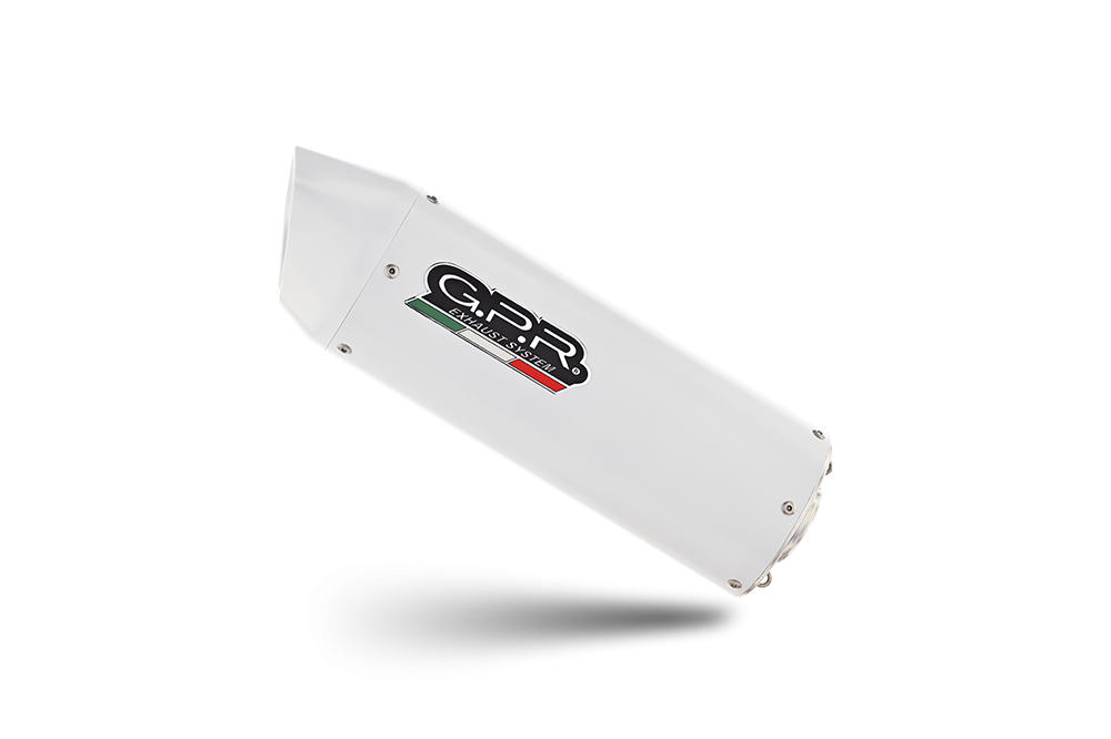 Escape compatible con Yamaha Yzf 1000 R1 2009-2014, Albus Ceramic, Par de terminales de escape homologados, con db killer extraíbles y tubos de conexión específicos 