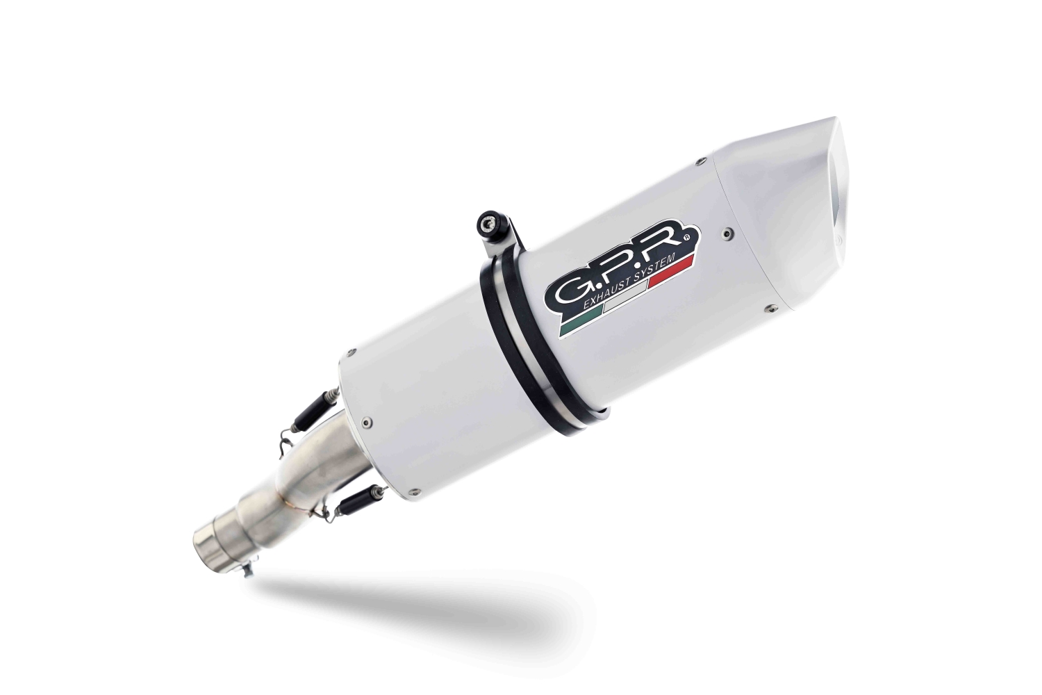 Escape compatible con Bmw F 800 R 2015-2016, Albus Ceramic, Escape legal, homologado, silenciador con db killer desmontable y tubo de conexión específico 