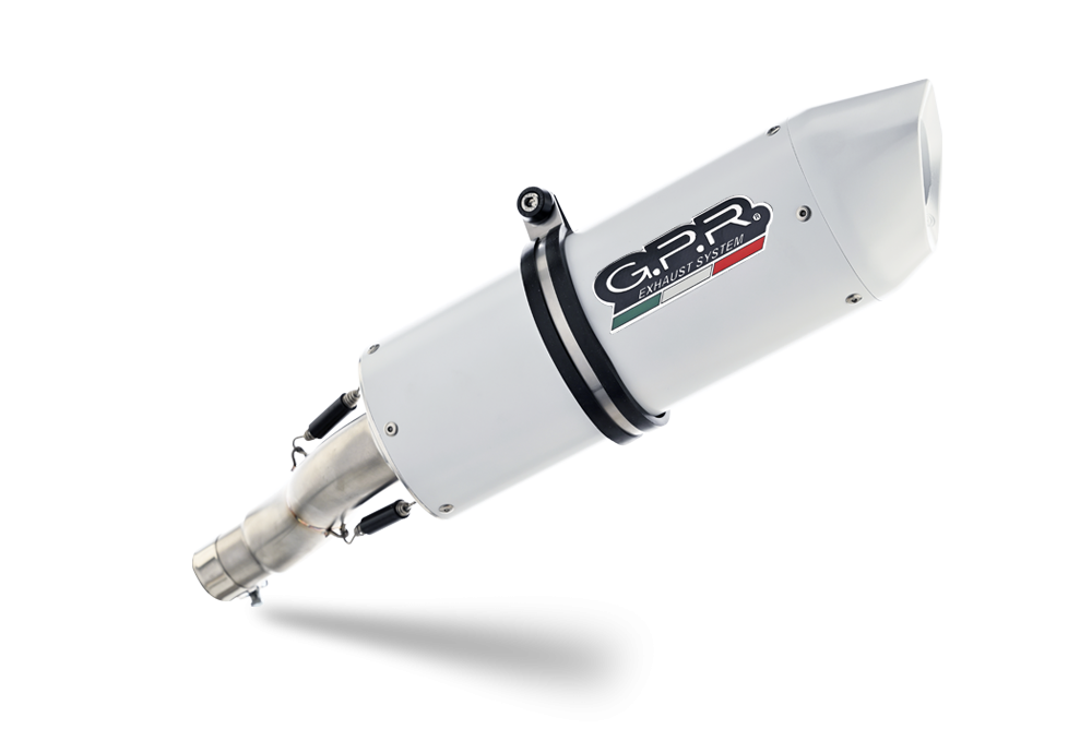 Escape compatible con Honda Crf 250 R 2006-2009, Albus Ceramic, Par de terminales de escape homologados, con db killer extraíbles y tubos de conexión específicos 