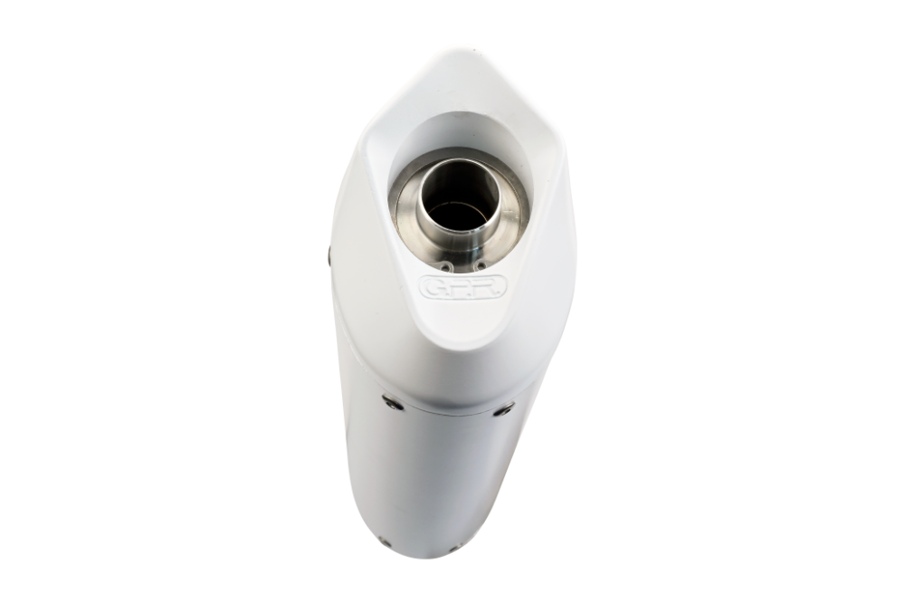 Escape compatible con Bmw F 700 Gs 2011-2015, Albus Ceramic, Escape legal, homologado, silenciador con db killer desmontable y tubo de conexión específico 