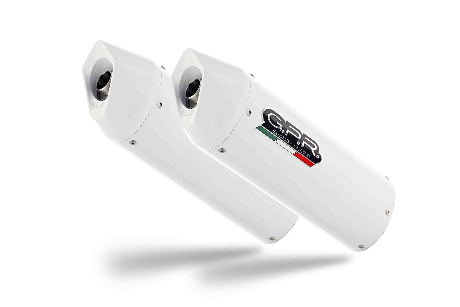 Escape compatible con Bmw K 1600 Gtl 2012-2016, Albus Ceramic, Par de terminales de escape homologados, con db killer extraíbles y tubos de conexión específicos 