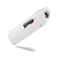 Escape compatible con Bmw F 700 Gs 2011-2015, Albus Ceramic, Escape legal, homologado, silenciador con db killer desmontable y tubo de conexión específico 