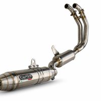 GPR escape compatible con Aprilia RS 660 2021-2024, Deeptone Inox, Escape completo homologado y legal,con catalizador incluido db killer extraíble 