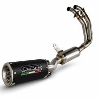 GPR escape compatible con Aprilia RS 660 2021-2024, M3 Black Titanium, Escape completo homologado y legal,con catalizador incluido db killer extraíble 