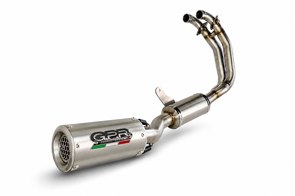 GPR escape compatible con Aprilia RS 660 2021-2024, M3 Inox , Escape completo, no legal para países de la UE, con db killer extraíble 