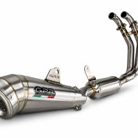 GPR escape compatible con Aprilia RS 660 2021-2024, Powercone Evo, Escape completo homologado y legal,con catalizador incluido db killer extraíble 