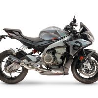 GPR escape compatible con Aprilia RS 660 2025-2026, M3 Black Titanium, Escape completo, no legal para países de la UE, con db killer extraíble 