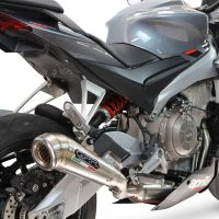GPR escape compatible con Aprilia RS 660 2021-2024, Powercone Evo, Escape completo, no legal para países de la UE, con db killer extraíble 