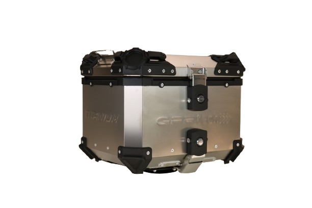  Bmw R 1250 Gs 2019/2020 e4 Baúl superior Top Case de Titanio color natural con placa específica incluida Capacidad Litros 35