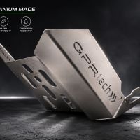 GPR TECH compatible con  Benelli Trk 502 X 2017/2020 e4 Protección del motor en titanio 