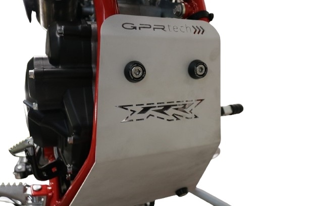 GPR TECH compatible con  Beta RR 125 4T Enduro LC 2021/2023 e5 Protección del motor en titanio 
