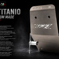 GPR TECH compatible con  Beta RR 125 4T Enduro LC 2021/2023 e5 Protección del motor en titanio 