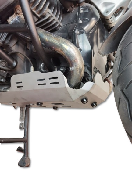 GPR TECH compatible con  Bmw R 1200 Gs Adventure 2017/2018 e4 Protección del motor en titanio 