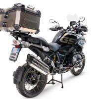 GPR TECH BAUL EN TITANIO ALPI-TECH 55 LT. Baúl superior Top Case de Titanio color natural con placa universal incluida Capacidad Litros 55