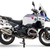 GPR escape compatible con Bmw R 1300 GS Adventure 2024-2026, Deeptone Duplex, Par de terminales de escape homologados, con db killer extraíbles y tubos de conexión específicos 