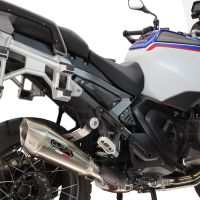 GPR escape compatible con Bmw R 1300 GS Adventure 2024-2026, GP-Revo Titanium, Escape legal, homologado, silenciador con db killer desmontable y tubo de conexión específico 