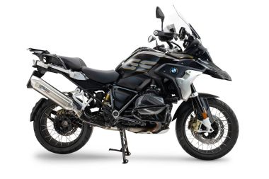 Escape compatible con Bmw R 1250 Gs -Adventure 2019-2020, Furore-X Acciaio Inox, Escape legal, homologado, silenciador con db killer desmontable y tubo de conexión específico 