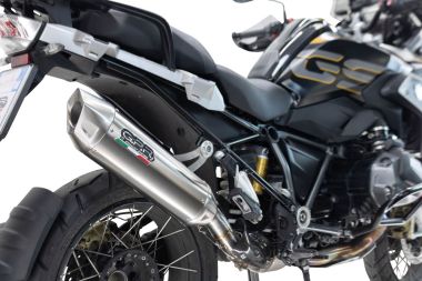 GPR escape compatible con  Honda Crf 1100 L Africa Twin 2020-2025, Furore-X Acciaio Inox, Escape legal, homologado, silenciador con db killer desmontable y tubo de conexión específico 