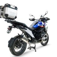  Bmw R 1300 GS 2024/2026 Baúl superior Top Case de Titanio color natural con placa específica incluida Capacidad Litros 35
