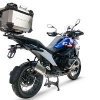  Bmw R 1300 GS 2024/2026 Baúl superior Top Case de Titanio color natural con placa específica incluida Capacidad Litros 55