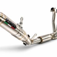 GPR escape compatible con Cf Moto 675NK 2024-2027, Deeptone Inox, Escape completo racing, incluyendo colector y db killer desmontable, sin homologación 
