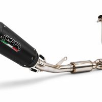 GPR escape compatible con Cf Moto 675NK 2024-2027, GP-Revo Black Titanium, Escape completo homologado y legal,con catalizador incluido db killer extraíble 