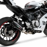 GPR escape compatible con Cf Moto 675NK 2024-2027, GP-Revo Black Titanium, Escape completo racing, incluyendo colector y db killer desmontable, sin homologación 